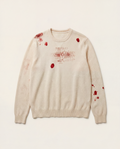 Distressed Sweater “Stains Remain Forever”
